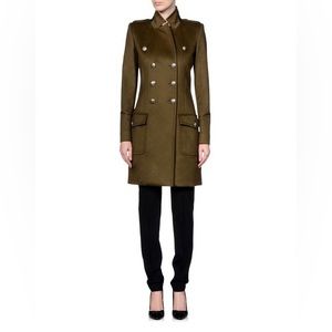 $1000+ Barbara Bui Military Coat Green size FR38